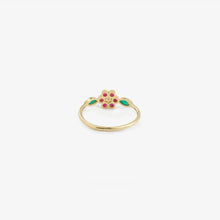 Load image into Gallery viewer, Miniflower Ring 1 Red
