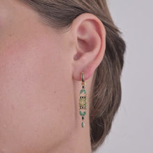 Load and play video in Gallery viewer, Ava Earrings 1 Green
