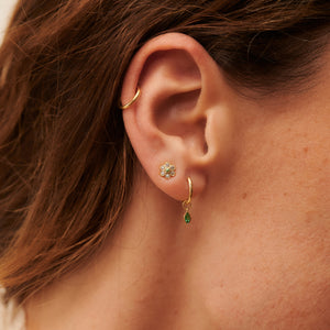 Mini boucle d'oreilles piercing Or 18 carats Sophie d'Agon