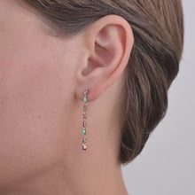Load and play video in Gallery viewer, Gaia Earrings 2 Turquoise

